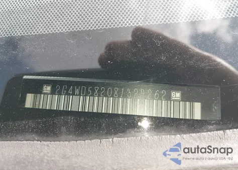 2008 Buick Lacrosse Cxl from USA, damaged, VIN 2G4WD582081329262